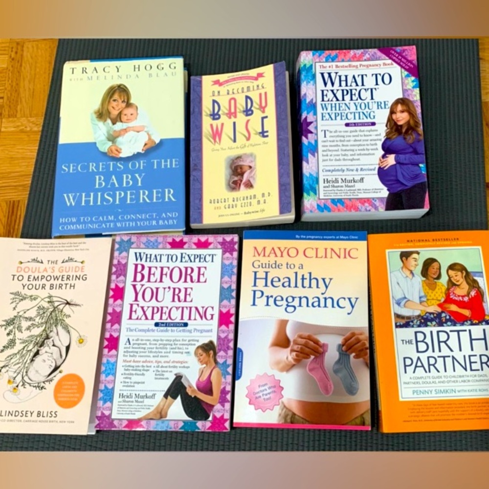 Pregnancy birth parenting books 12$ each book